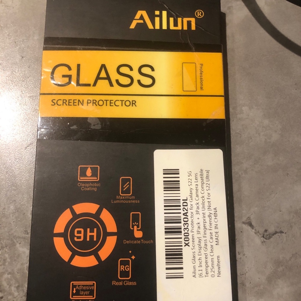 Pack Of 2 Ailun Samsung Galaxy S22 5G Screen Protectors